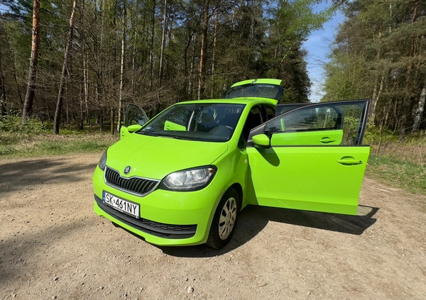 Skoda Citigo cena 29900 przebieg: 139800, rok produkcji 2018 z Suchowola małe 67